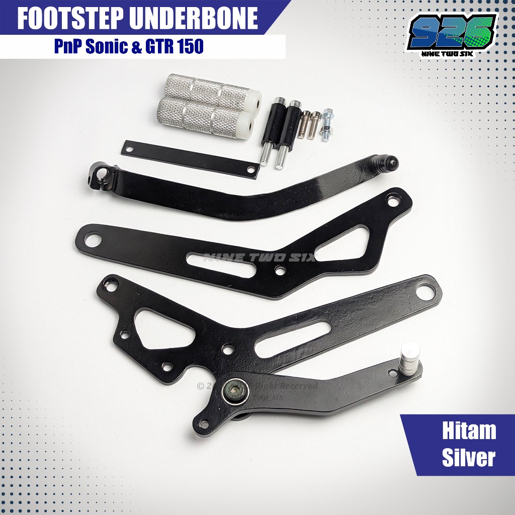 Underbone Sonic 150r Footstep Underbone Honda sonic 150R Honda GTR 150R Ub Custom Plat Besi