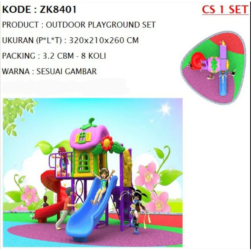 OUTDOOR PLAYGROUND SET