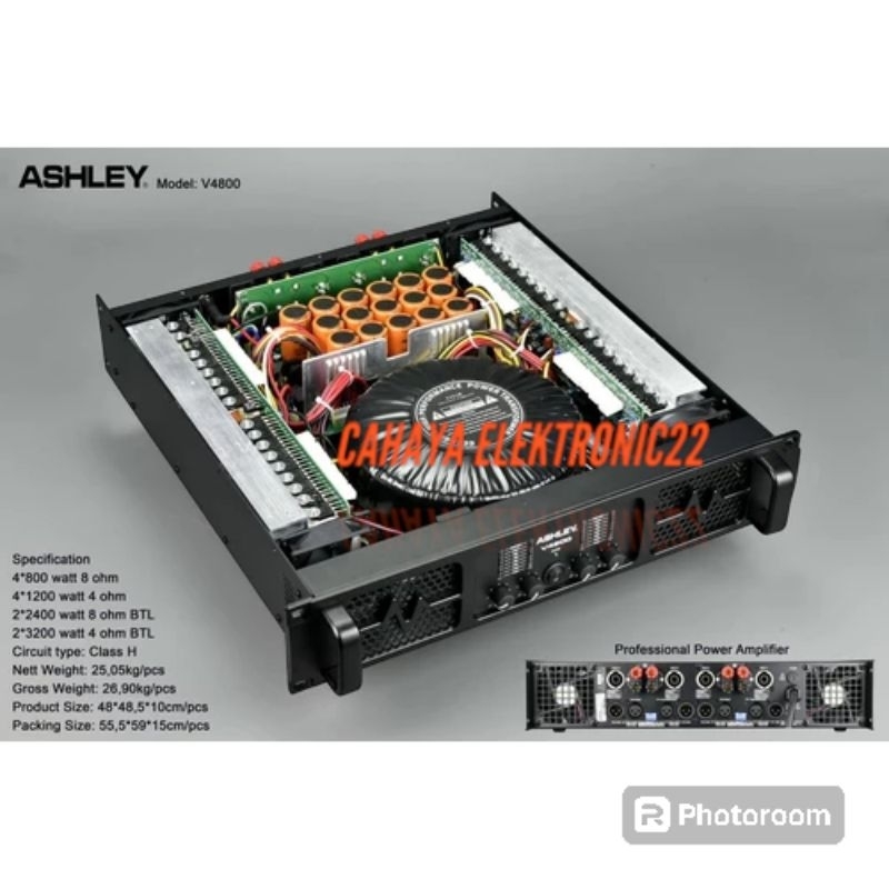Power Ashley V4800 (4 Channel)
