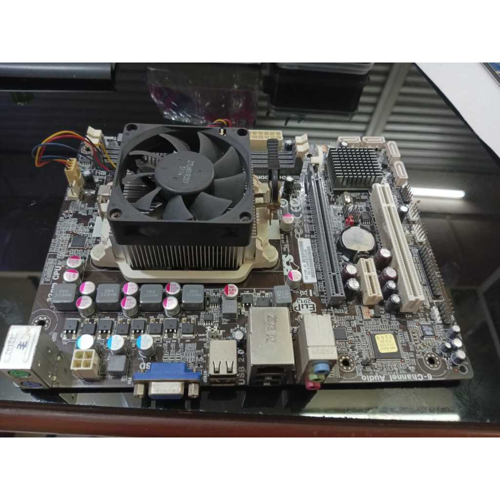 PAKET MOTHERBOARD FM1 PROCESOR A6 3500