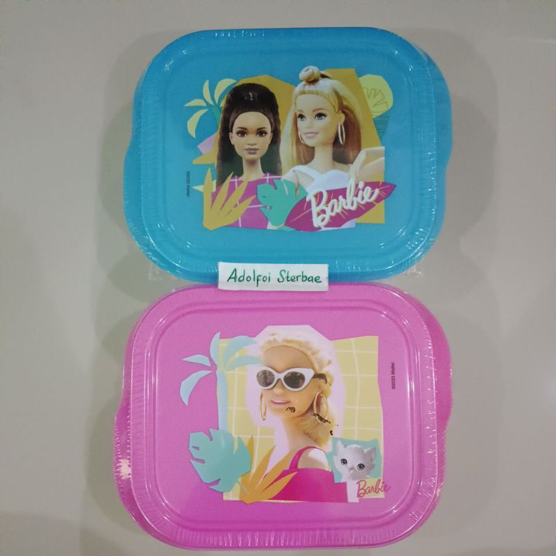 mattel wadah tempat makan barbie 650ml seiv onyx