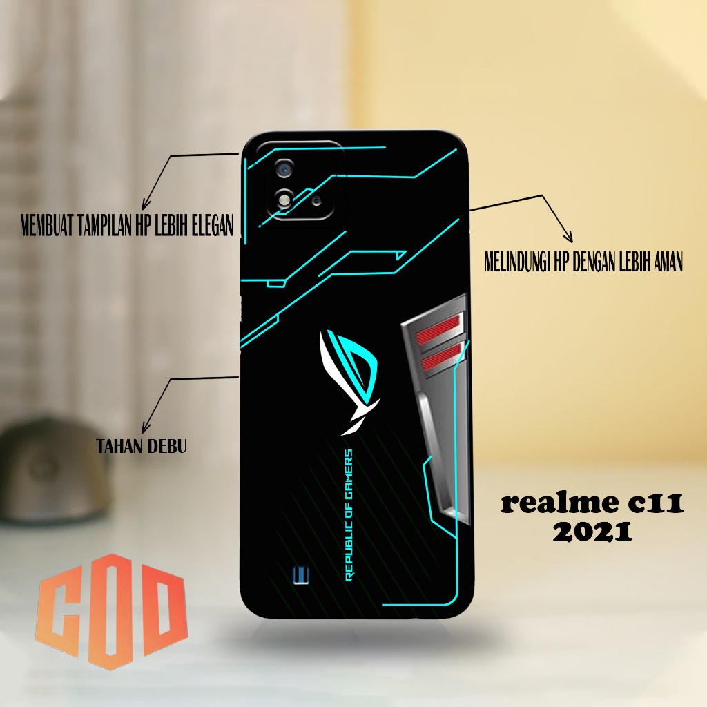 REALME C11 2021 - Softcase REALME C11 2021 - Case Pro Camera REALME C11 2021  - GAMING Case - Casing