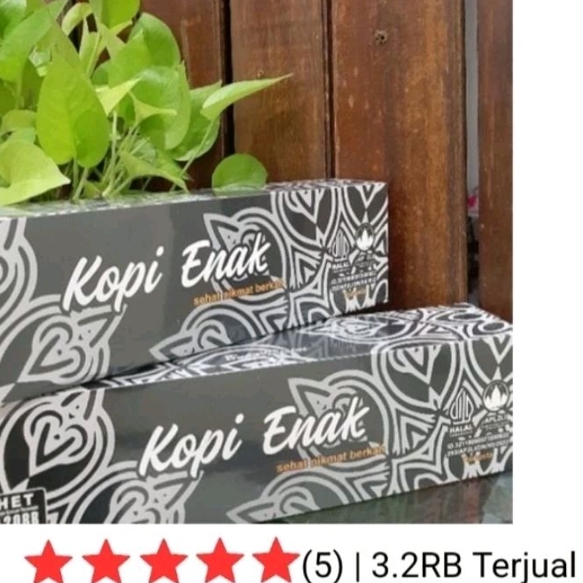 

PROMO PRODUK BARU KOPI ENAK (KEMASAN SACHET)