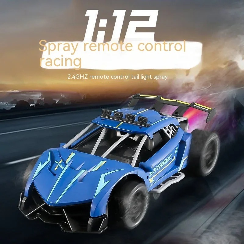 Mobil Balap Remote Control 2.4G 1/12 Rc Drift Mobil Rc Anti Air Drift High-Speed Cas Listrik/Remote 