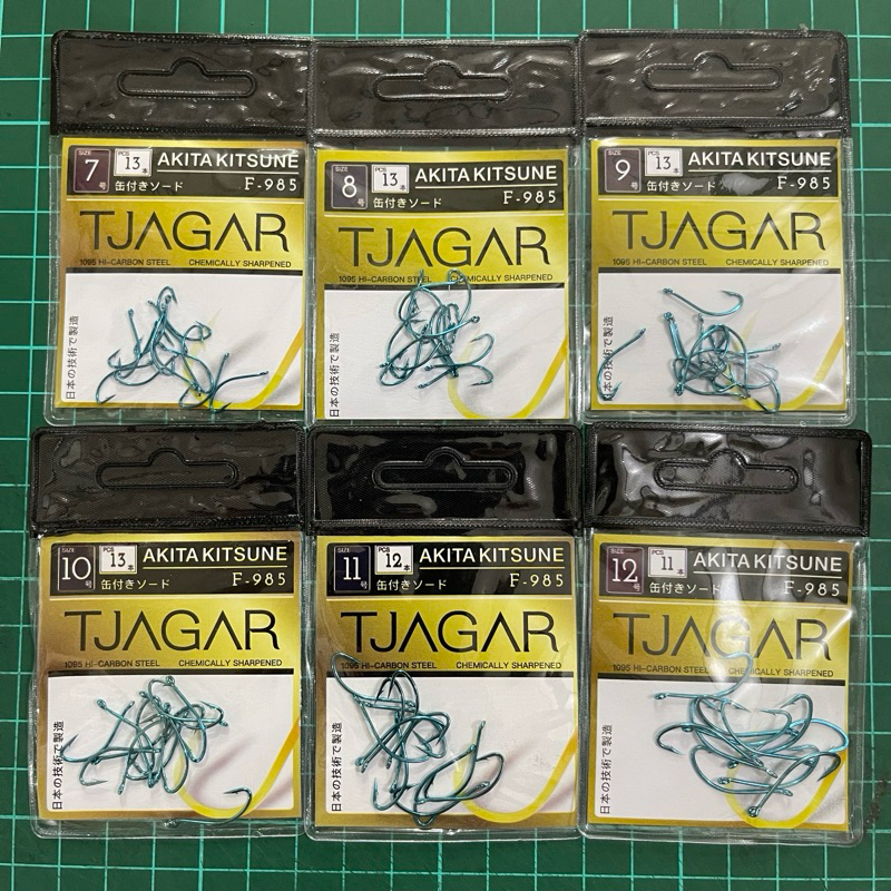 Kail Pancing Tjagar Akita Kitsune Blue F-985 High Carbon Steel