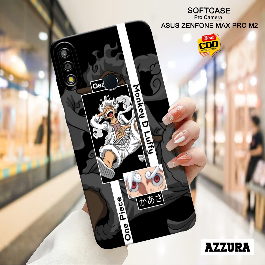 AZZURA - Asus Zenfone Max Pro M2 - Anime Case - Softcase Asus Zenfone Max Pro M2 - Case Hp Asus Zenf