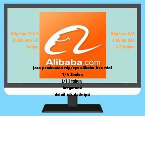 Jasa Pembuatan Alibaba Free Trial RDP/VPs