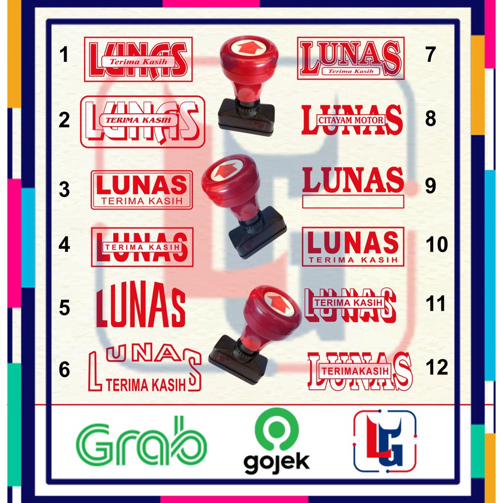 

Stempel Flash Lunas Otomatis k D5U5