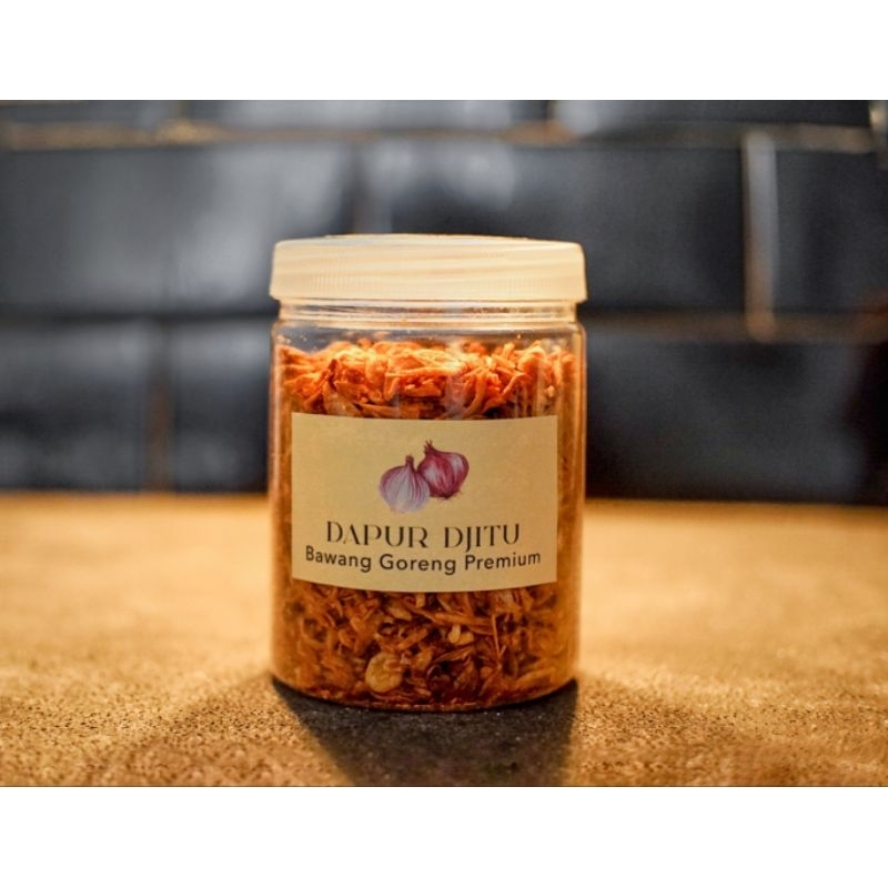 

Bawang Goreng Premium (Brambang) - Toples 225Gr
