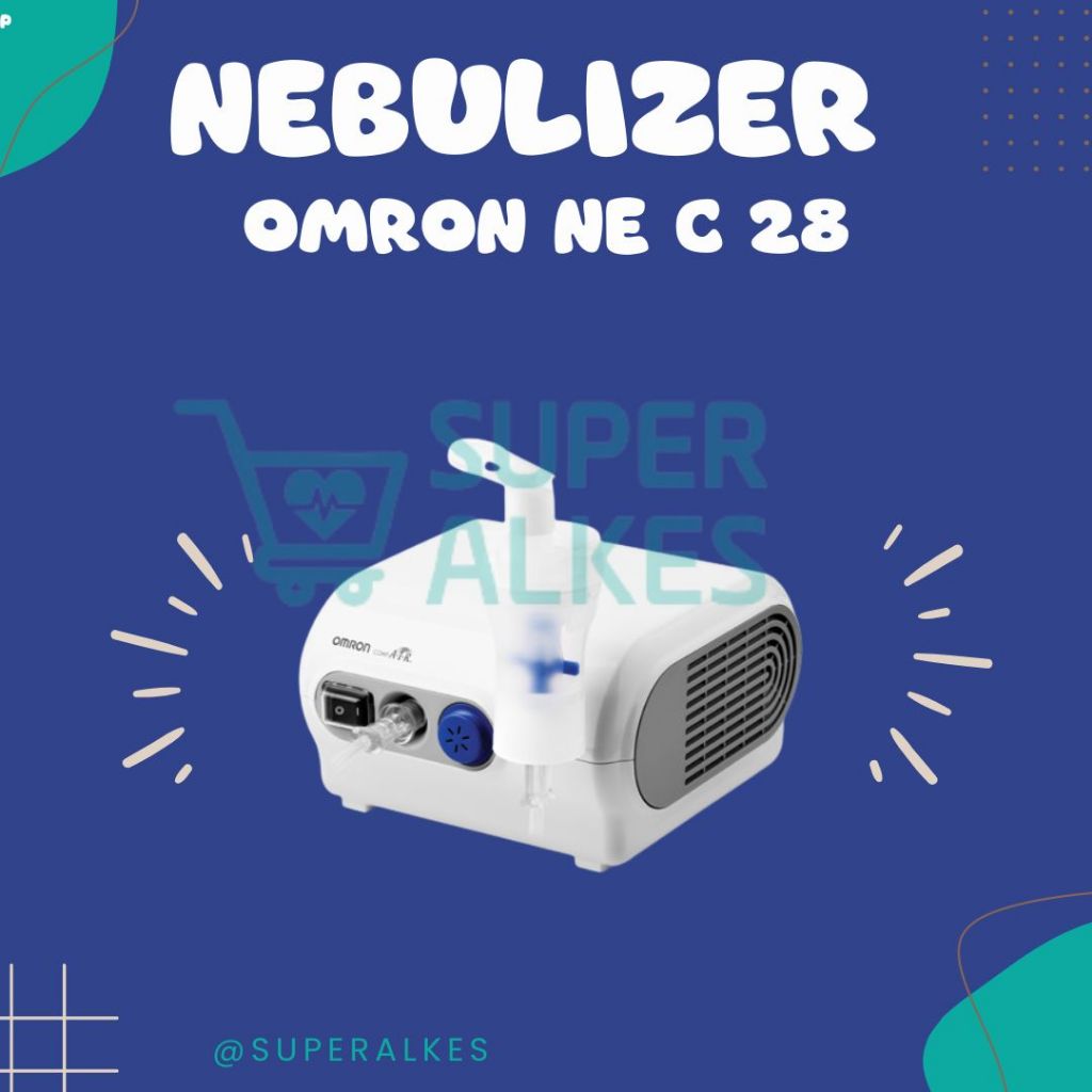 COMPRESSOR NEBULIZER OMRON NE C28 NEBU DEWASA ANAK BAYI