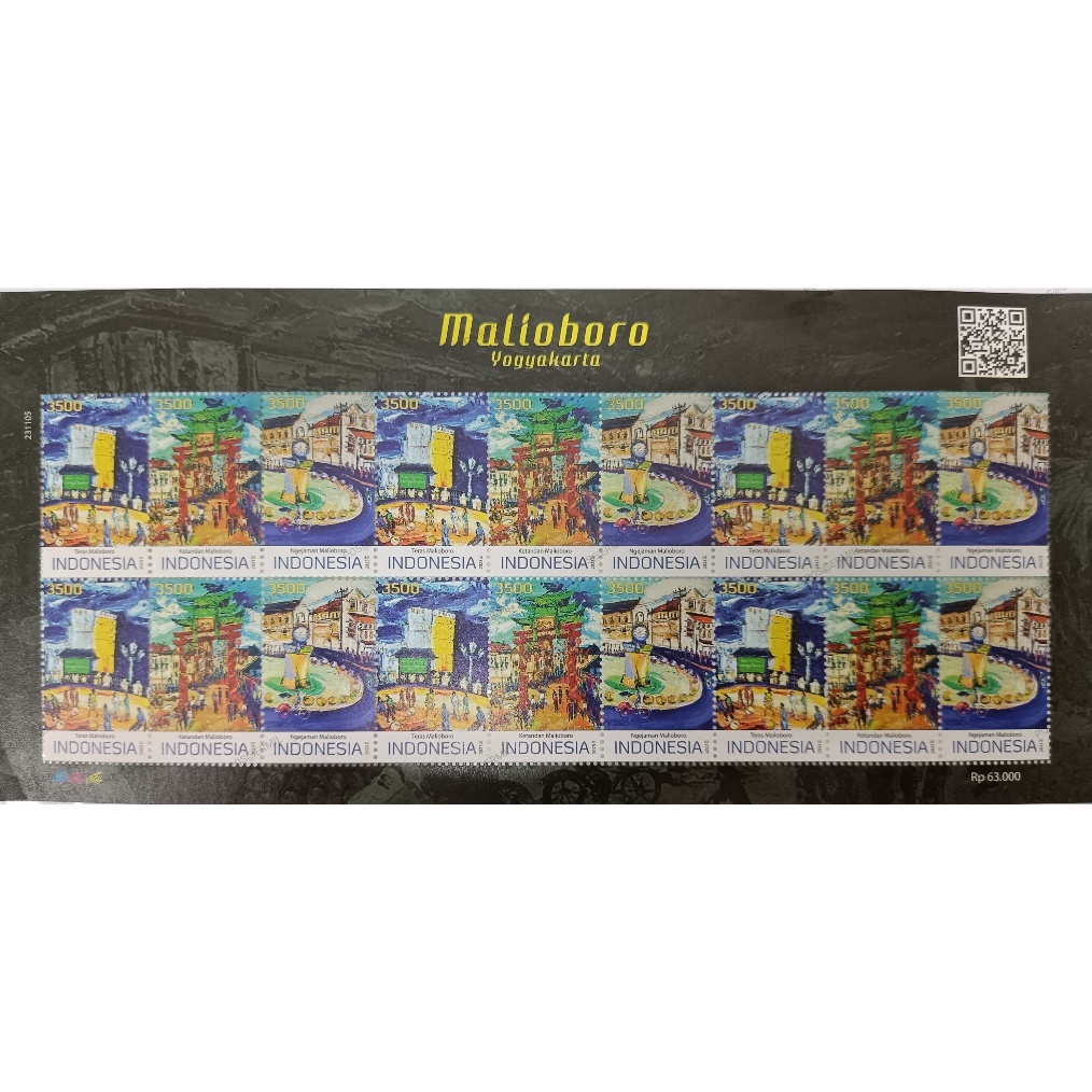 

PERANGKO LEMBARANFULL SHEET RP 35 o W2T8