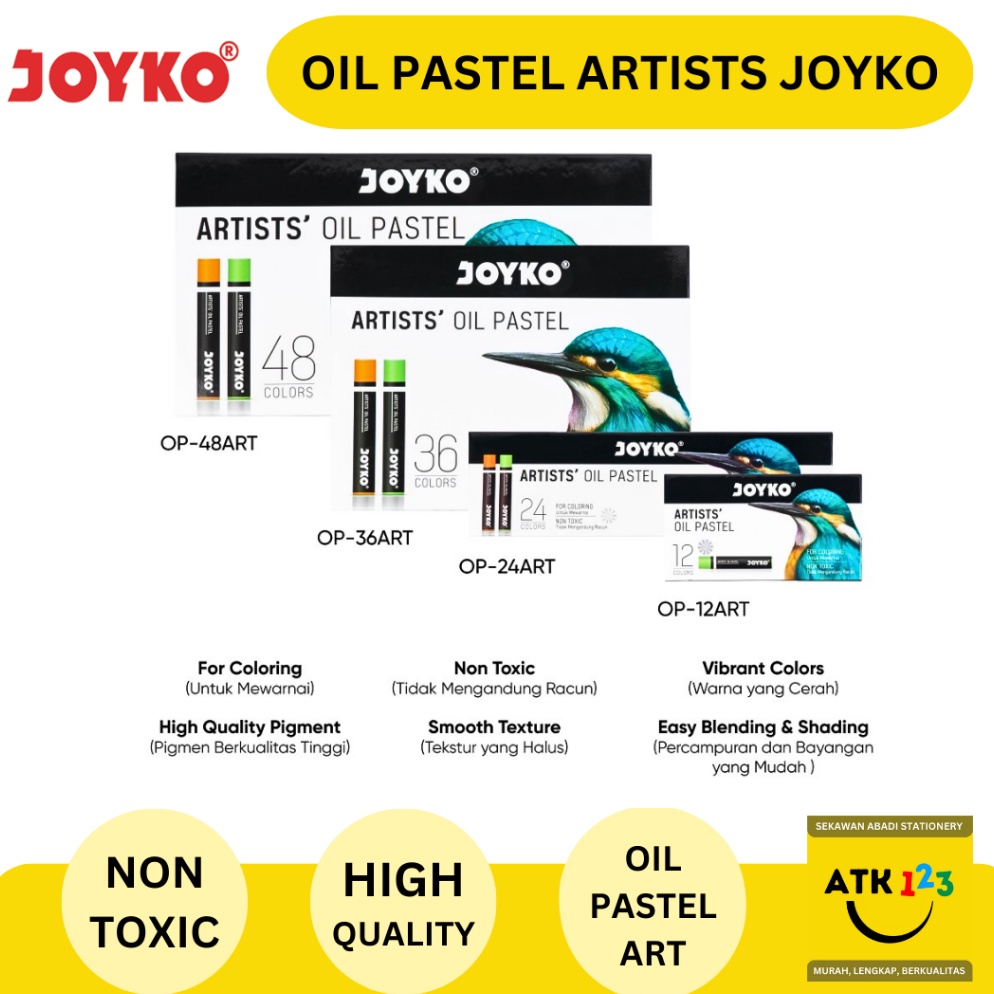 

Crayon Oil Pastel Artist Joyko OPART 48 w O6I3