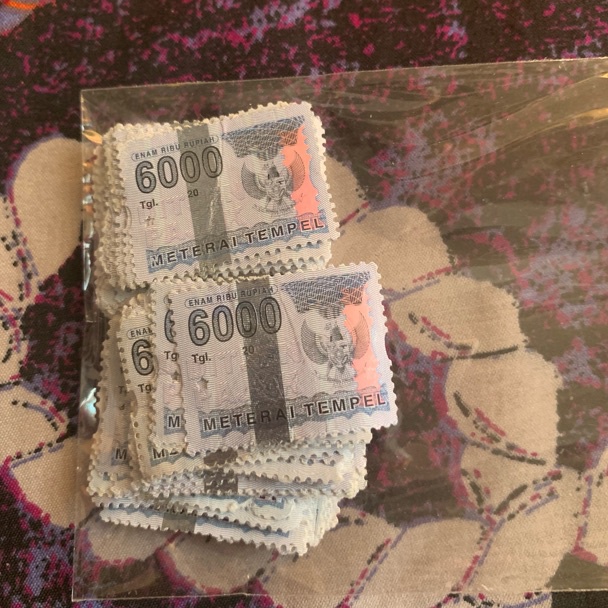 

Materai 6 tahun 26 sd 29 x I4G5