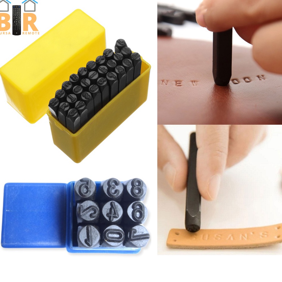 

Alat Ketok Huruf Dan Angka Letter AZ Number Steel 9 Stamp 3MM 125MM j L4C8