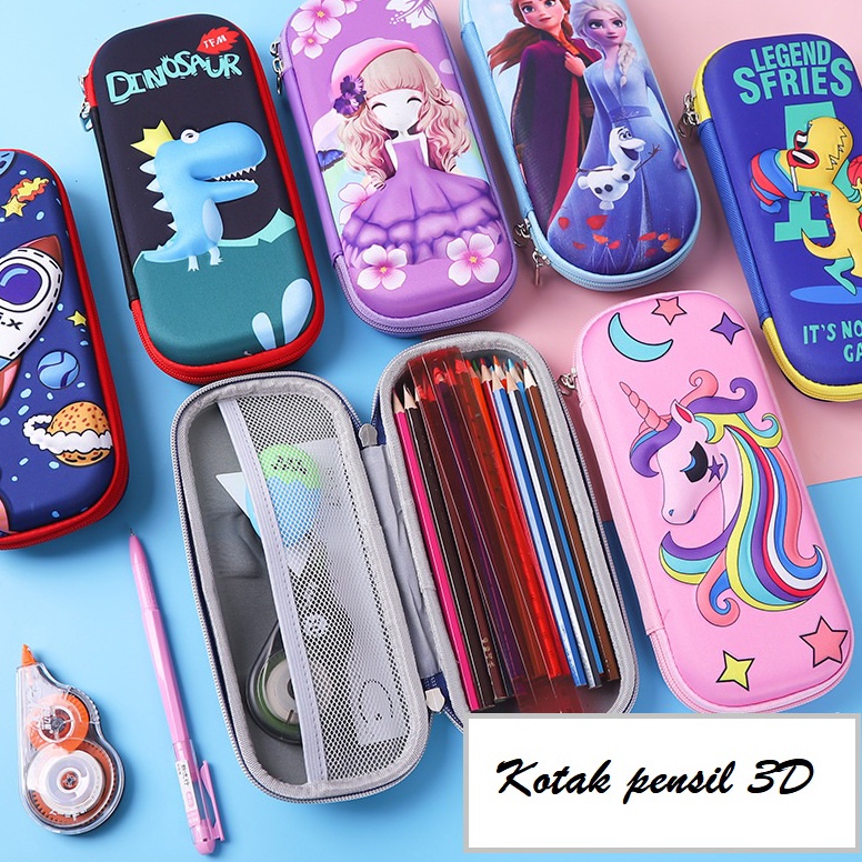 

KOTAK PENSIL 3D ANAK SEKOLAH TK DAN SD j F8X8