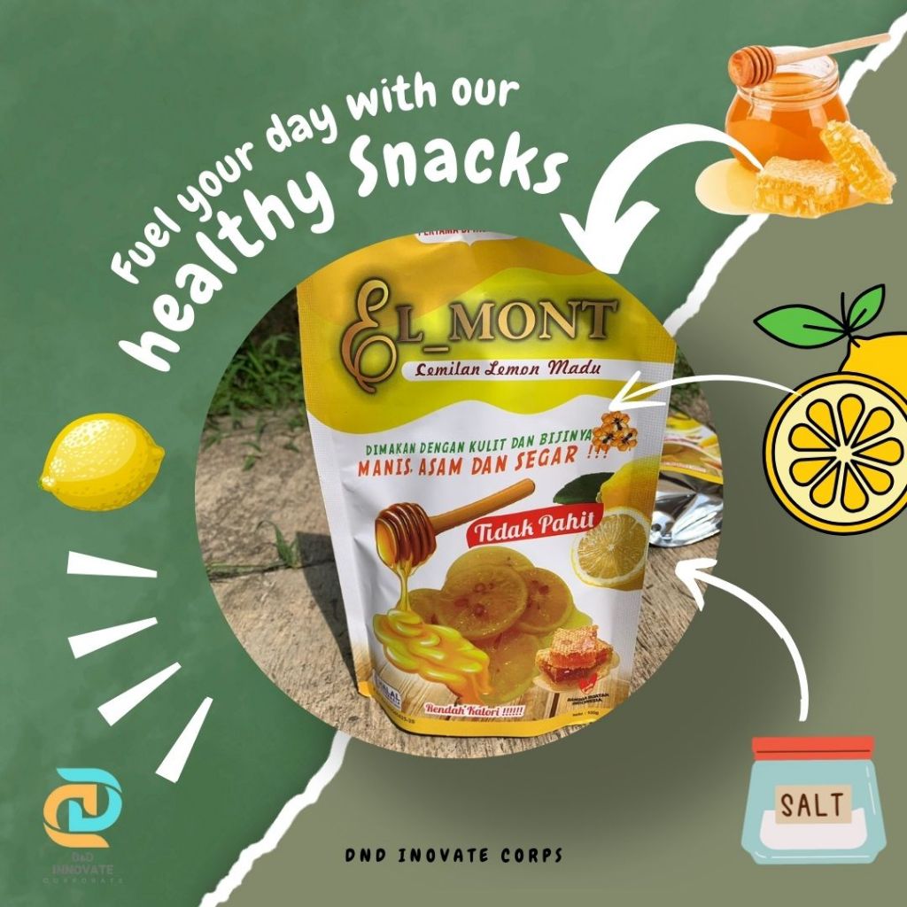 

ELMONT SUPER HEMAT 8 Pcs |Cemilan Jeruk Lemon dan Madu| Cemilan Sehat Diet 100 Gram