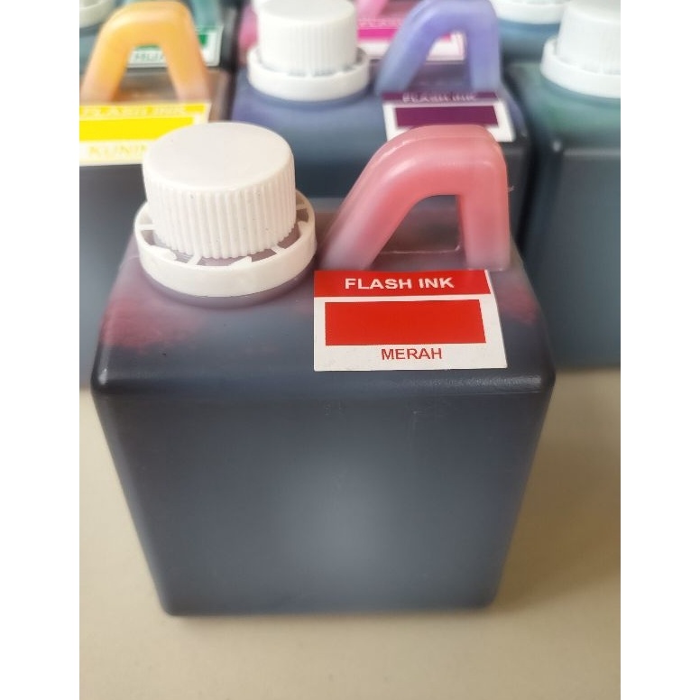 

TINTA STEMPEL FLASH MEDIA KERTAS isi 5 ml g Y7E9
