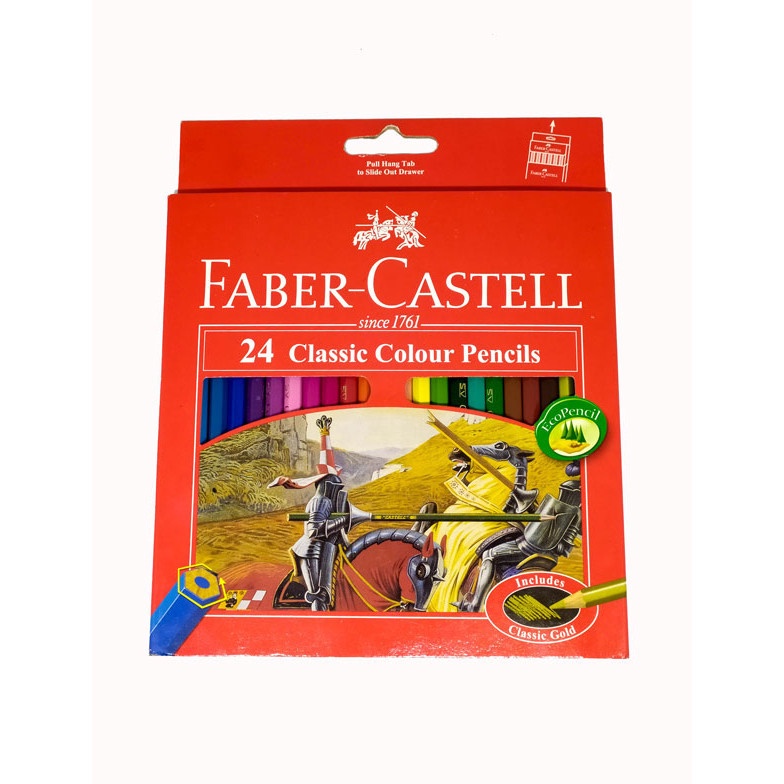 

Faber Castell Pensil Warna Classic Color 24 Warna m Z6L4