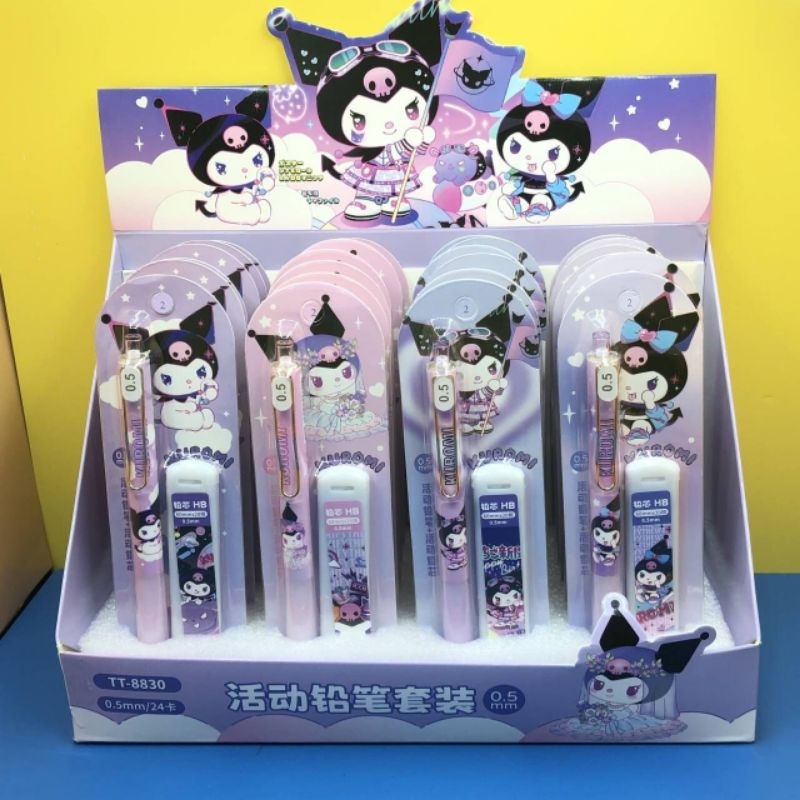

CC - Pensil Mekanik Sanrio Free isi Pensil 0.5mm Pensil Set Mekanik MOTIF TERBARU SANRIO