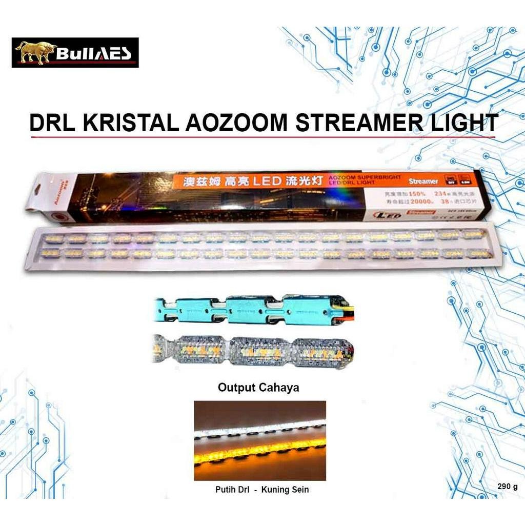 Drl Led Light Aozoom 60 Cm Superbright Lampu Led Drl Steamer Original