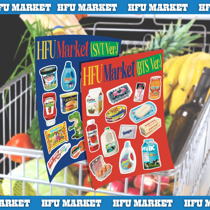 

HFU market sticker
