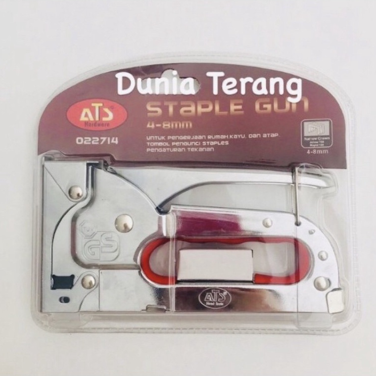 

Staple Gun Tacker ATS 48mm Tembakan Staples Stapler Hekter Heckter Jok b Z5K9