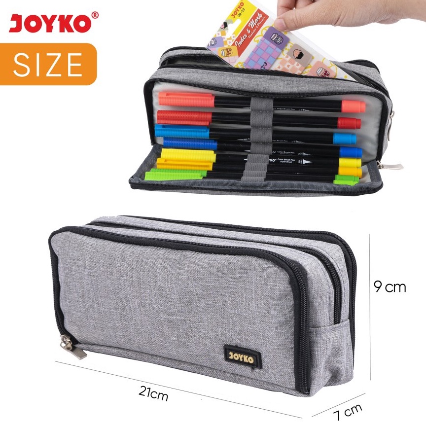 

KOTAK PENSIL PENCIL CASE JOYKO PC56 TEMPAT ALAT TULIS l Y6L5