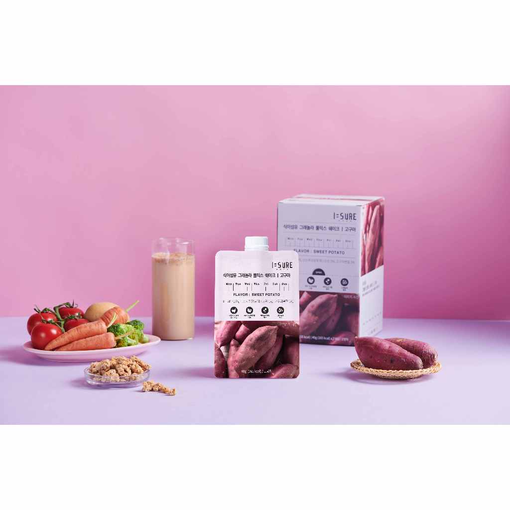 

ISURE Meal Replacement - Sweet Potato/Ubi (7 Pack)