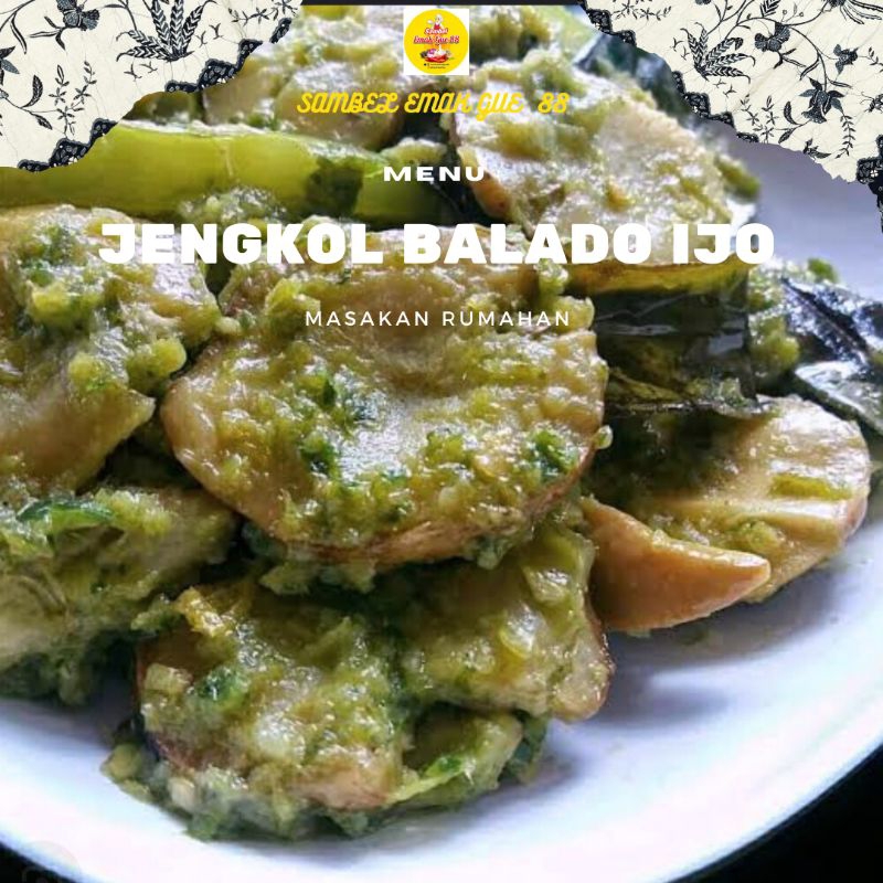 

MASAKAN RUMAHAN* JENGKOL CABE IJO/ PORSI 300ML ( KHAS BANGET RASANYA )