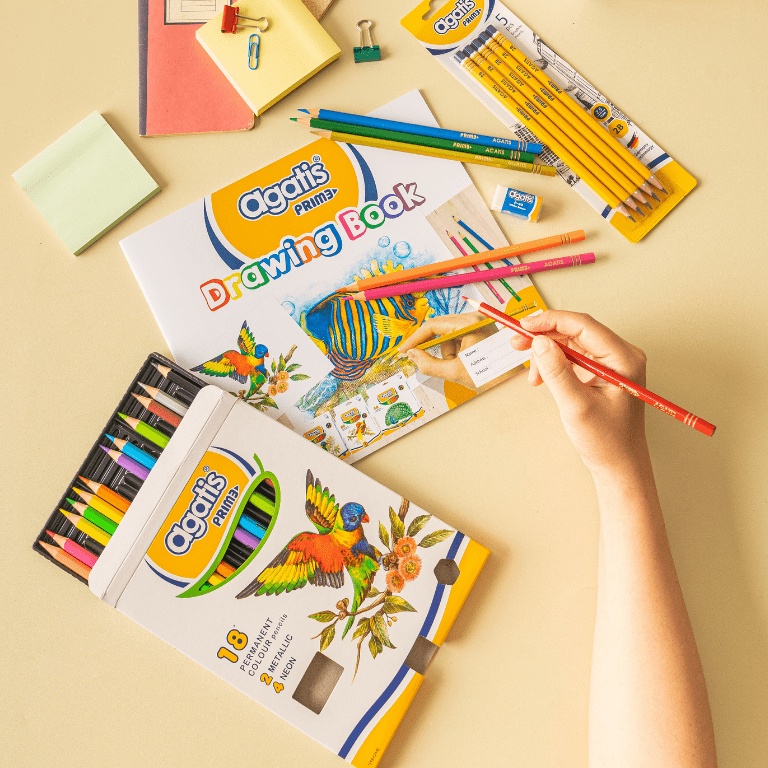 

Agatis Pensil Warna Prime 18 Warna i T8S7