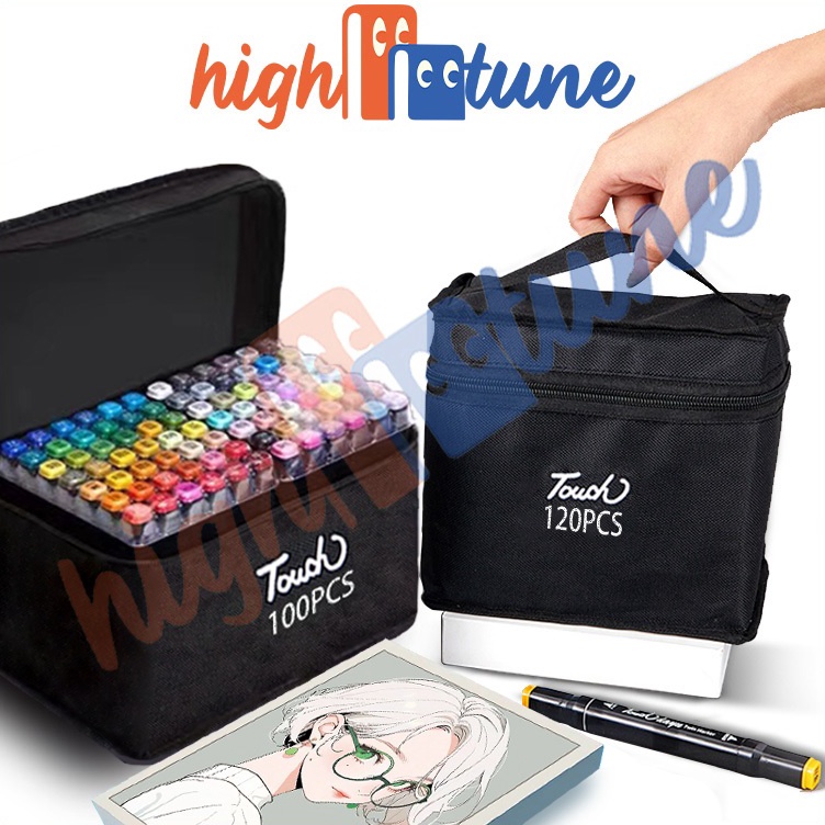 

Hightune Spidol Sketsa Spidol Umum 2468112 Warna Spidol Brush Pen Animation Markers r BH8