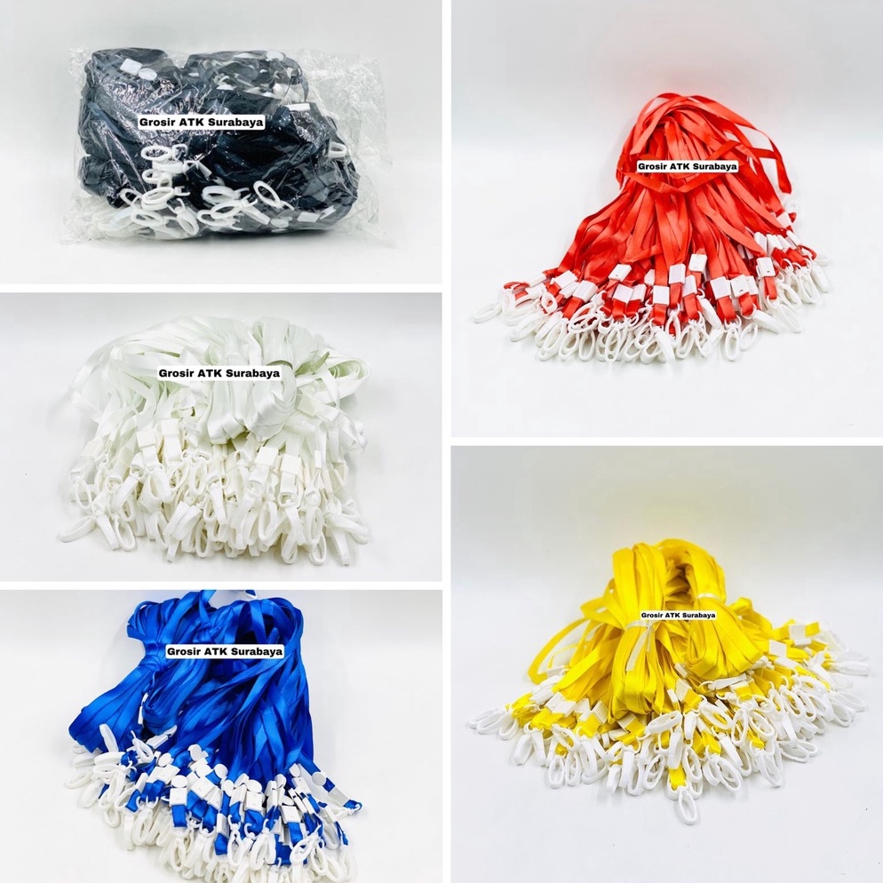 

KODE Q77V DAPAT 1 TALI Tali ID Card Name Tag Card Holder Kail Plastik