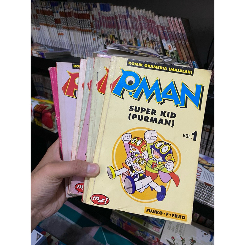 Komik Purman Pman 1-7 Fullset Original