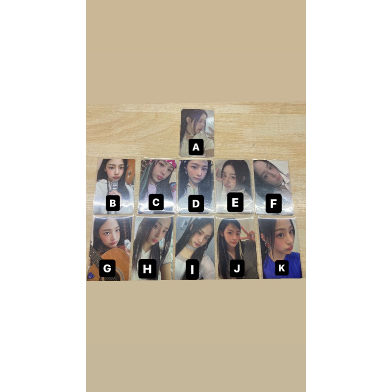 Minji Bunnies Camp/ Line/ POB/ Weverse Photocard