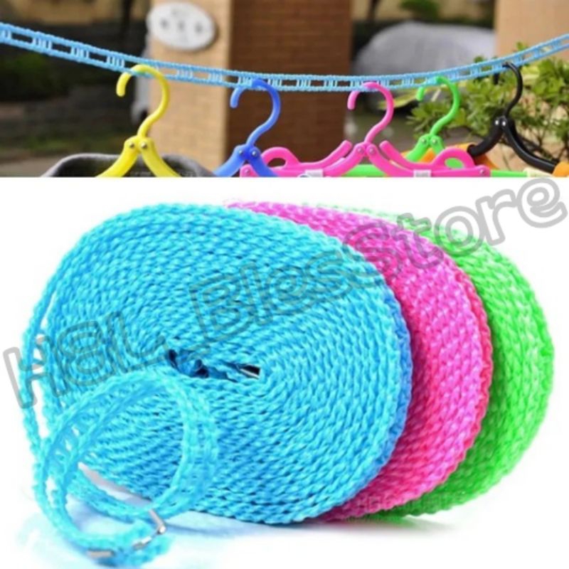 Tali jemuran 5 meter / tali jemuran / gantungan tali jemuran 5 meter / gantungan jemuran / tali gant