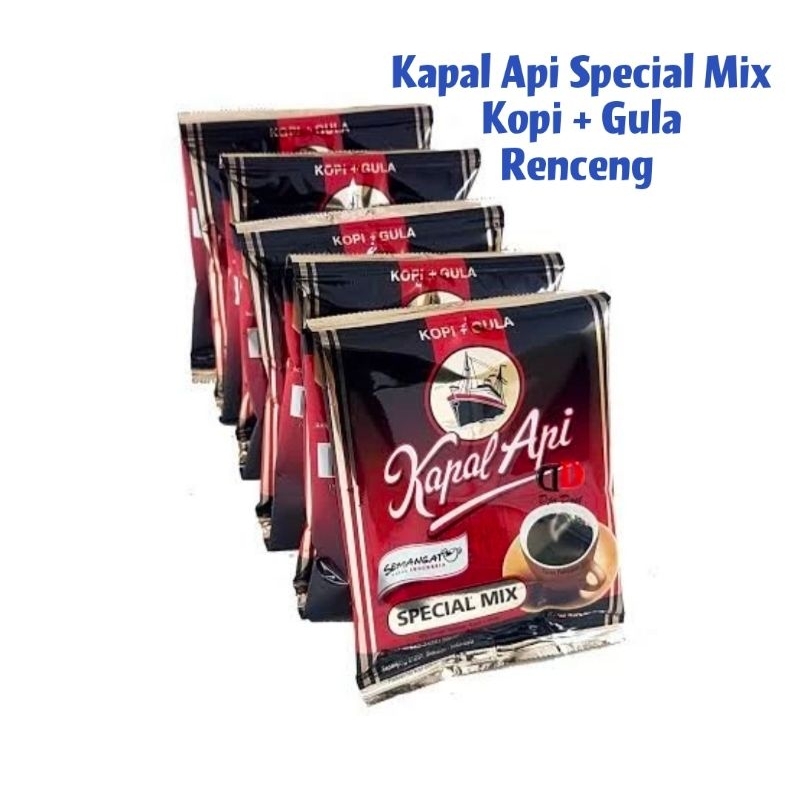 

KOPI KAPAL API SPECIAL MIX Kopi Gula Renceng