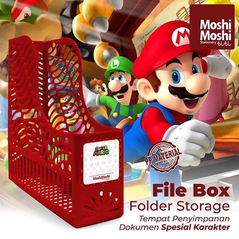 

KODE H9K File Box Moshi 4 Pcs Folder Storage Tempat Penyimpanan Dokumen Karakter Lucu