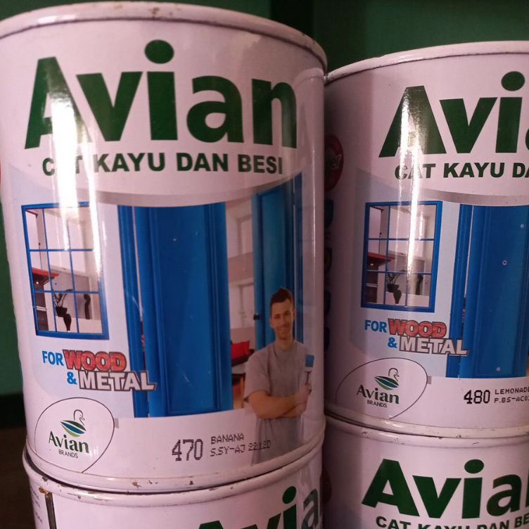 

CAT MINYAK AVIAN CAT KAYU DAN BESI 1kg n U7G3