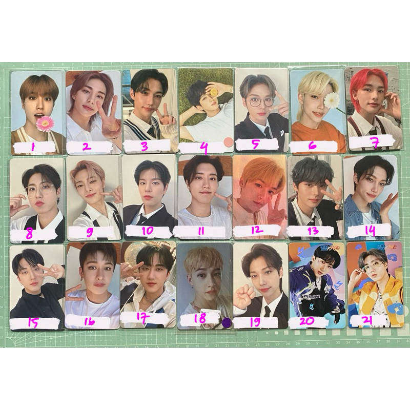 PHOTOCARD STRAY KIDS OFFICIAL