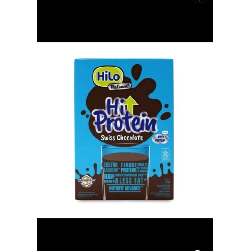 

HILO PLATINUM SWISS CHOCOLATE 420gr SUSU TINGGI KALSIUM