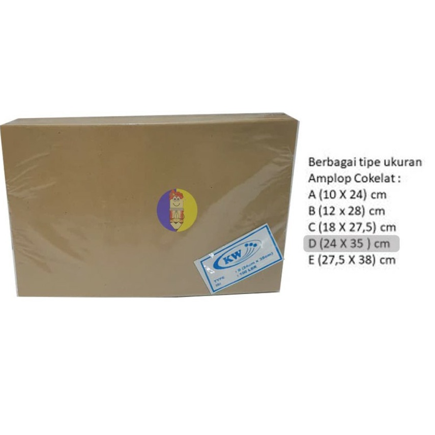 

Amplop Coklat FolioAmplop Samson D k D5A4