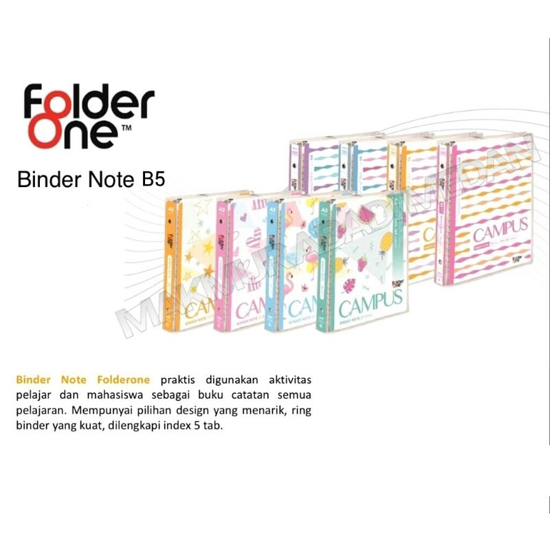 

Map Binder B5 Slip Campus/Map Binder/Binder Note