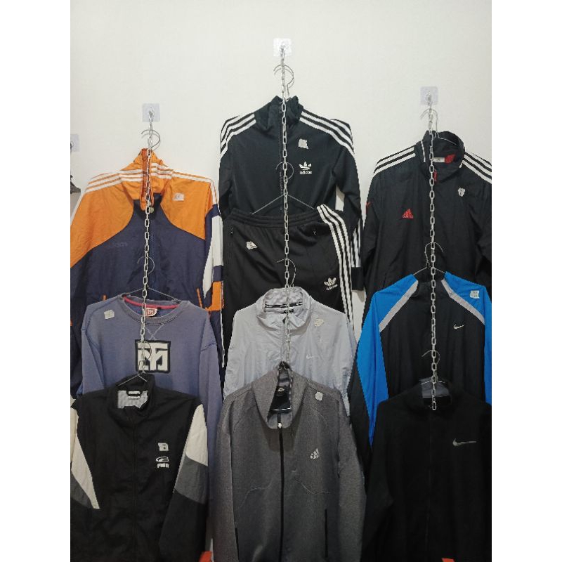 jaket dan training keren branded thrift