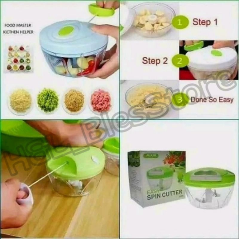 Speedy Chopper / chopper blender tarik / blender manual tangan / blender manual tanpa listrik / chop