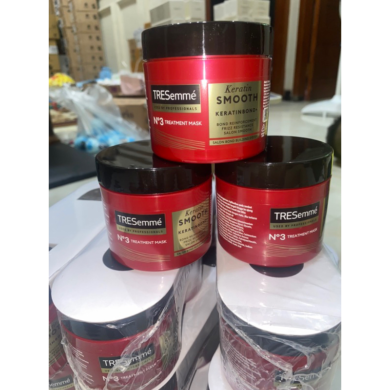 TRESemme KERATIN SMOOTH SERIES | TRESemme Keratin Smooth Shampo JUMBO 670ML (Kemasan Rijek Baret) | 