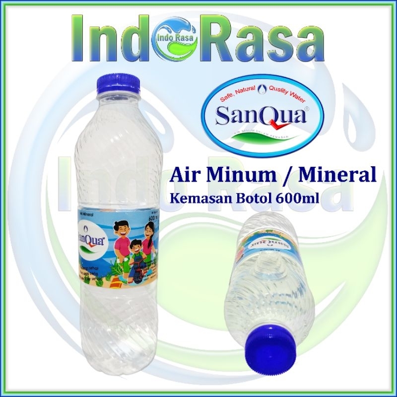 

SanQua Air Minum Mineral Botol 600ml