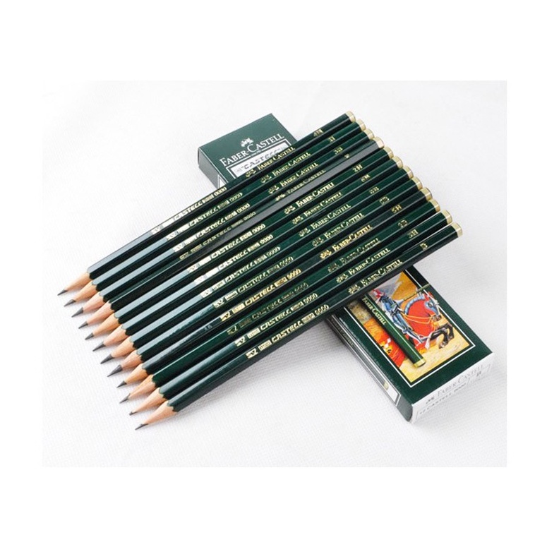 

FABERCASTELL FABERCASTELL 9 graphite Pencils 2B 1Pack 12 Pcs o W7S2