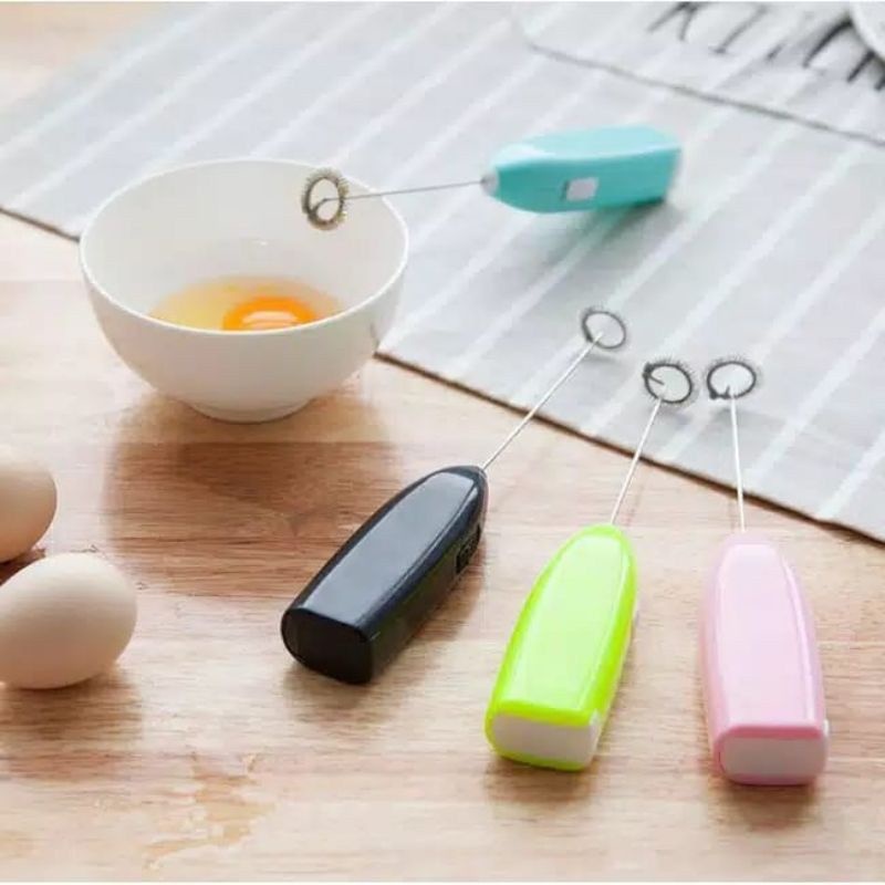 PO77 - COD - Mini Mixer Electric Hand Mixer Pengocok Telur Minuman Electric