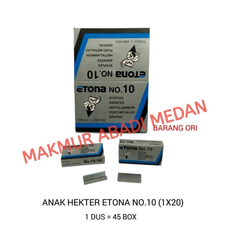 

Anak Hekter Etona No1Isi HekterStaples q F2T7