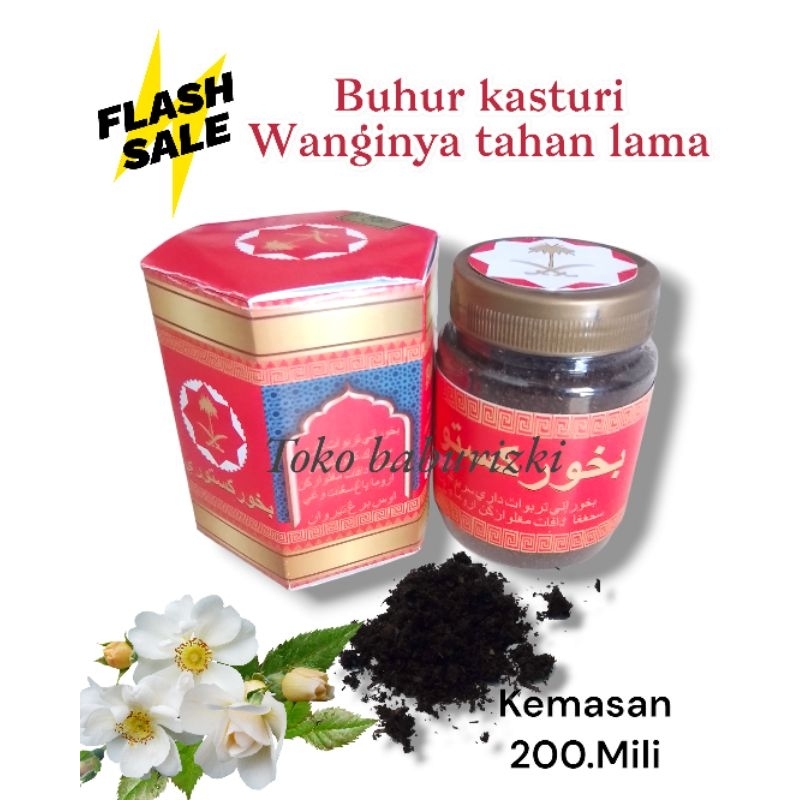 buhur bukhor kasturi segi enam